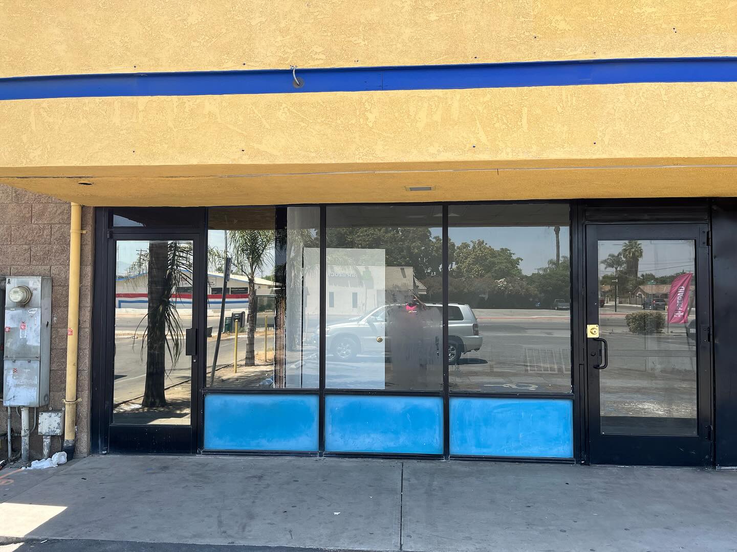 Window tinting installation