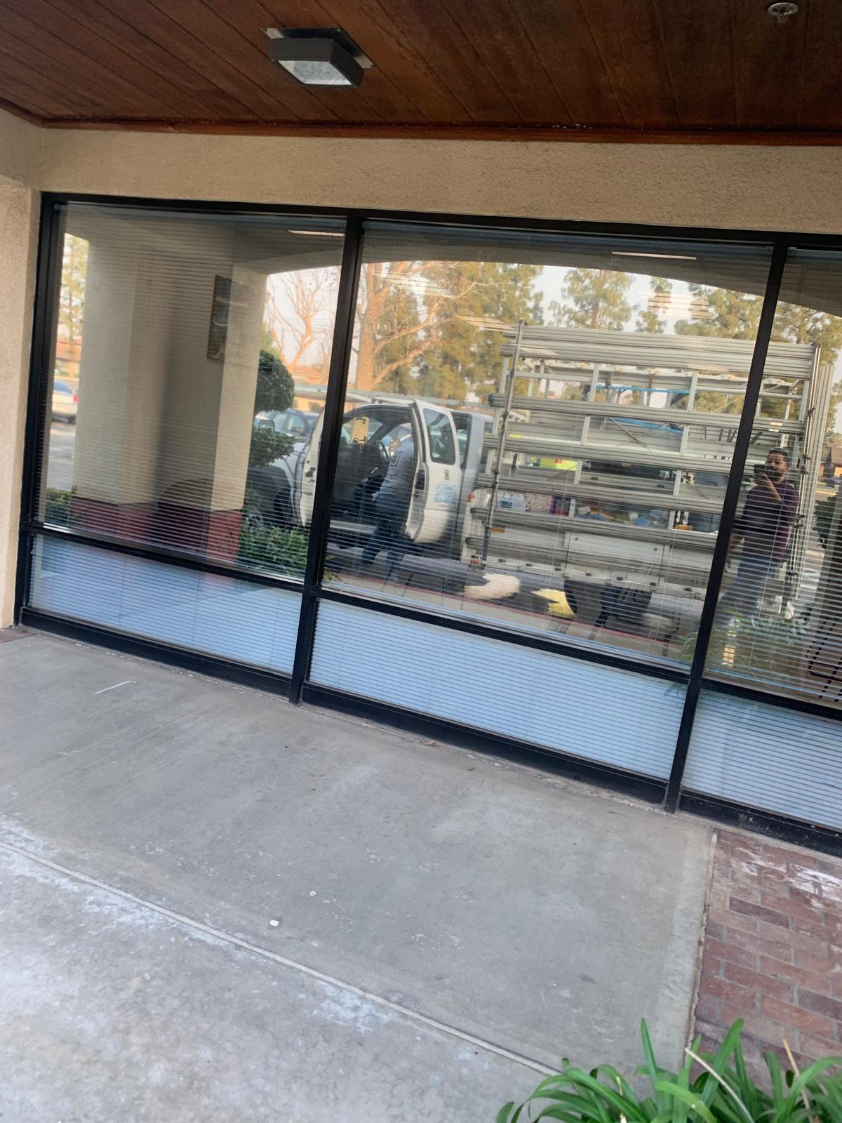 Commercial Window Tinting - Before